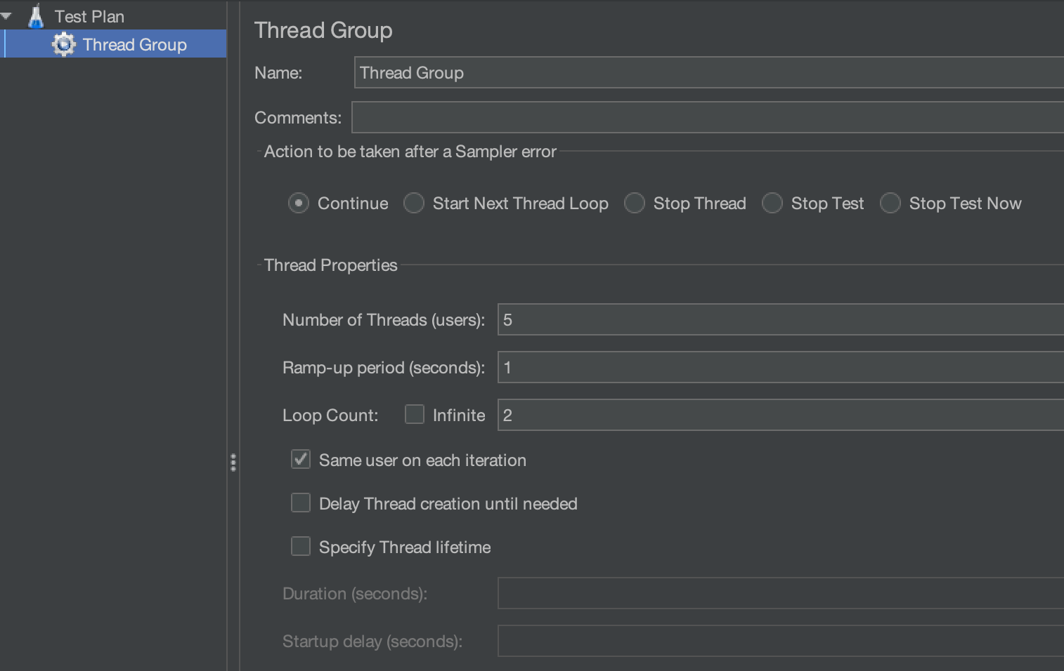 Thread Group