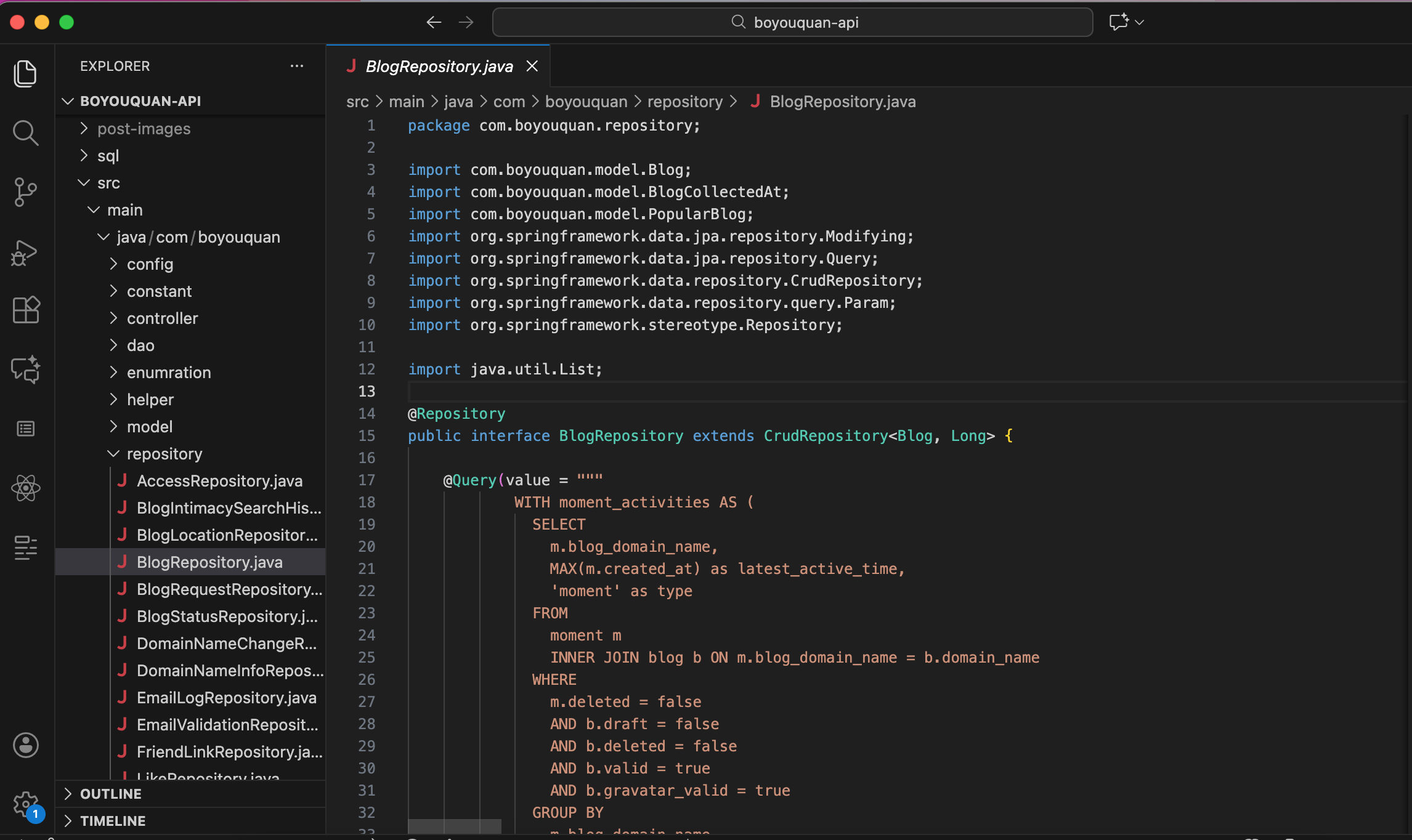 MyBatis 到 JPA 的转换结果(Improved Prompt)